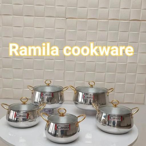 تولیدی سرویس قابلمه کاسیو - سرویس ده پارچه کاسیو طرح استیل - خرید و قیمت سرویس قابلمه استیل کاسیو